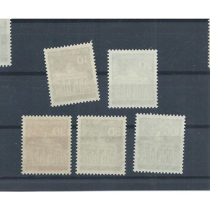 Berlin stamps 1966 Brandenburg Gate set MNH SG B281 - B284a (L810)