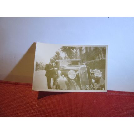 HUMBER SNIPE, veteran car no CXA 6 small photograph 1930s (a) =