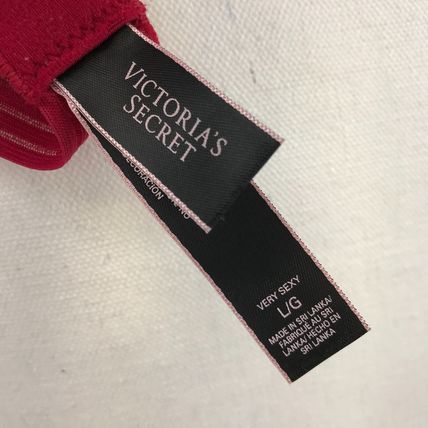 Victoria’s Secret Very Sexy Lace Bralette Halter Bra Burgundy Wine Sz Large