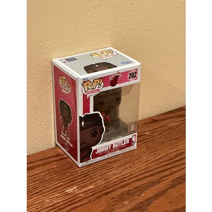 Funko Pop! Basketball: Jimmy Butler #202 Vinyl Figure (Box & Protector)