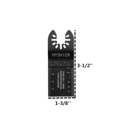 50 Pcs Oscillating Tool Blades, Professional Universal Oscillating Saw Blades, W