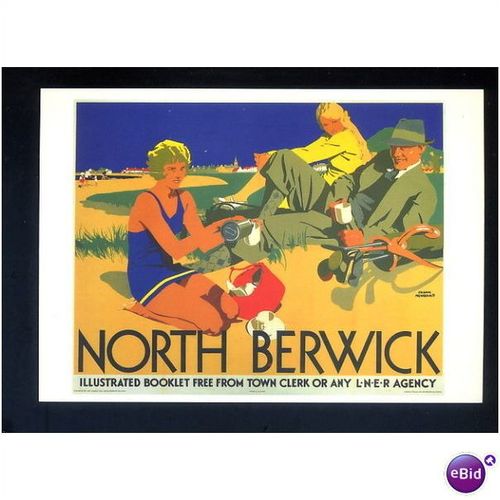 Advertising DGR 139 LNER NORTH BERWICK Postcard by Drumahoe