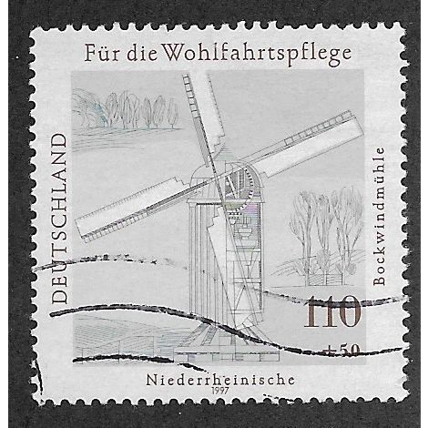 GER 1997 110pf+ 50 'CHARITY - MILLS' FINE USED (EBID62-995)