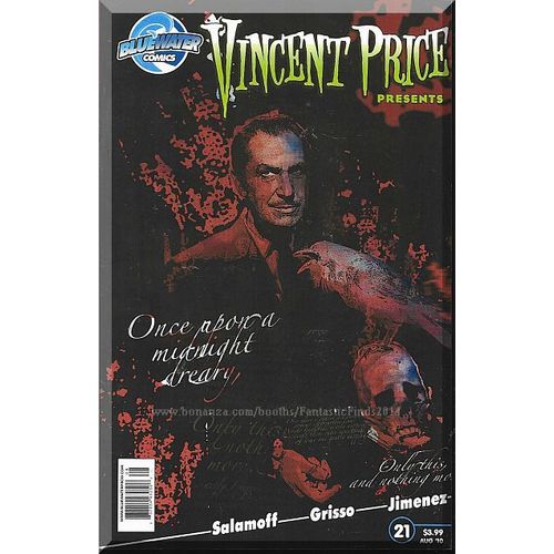 Vincent Price Presents #21 (2010) *Modern Age / Bluewater Comics / Sci-Fi*