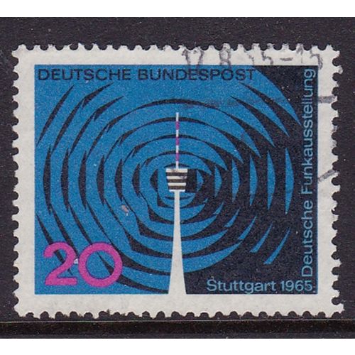 GERMANY 1965 RADIO EXHIBITION 20pf USED SG1402