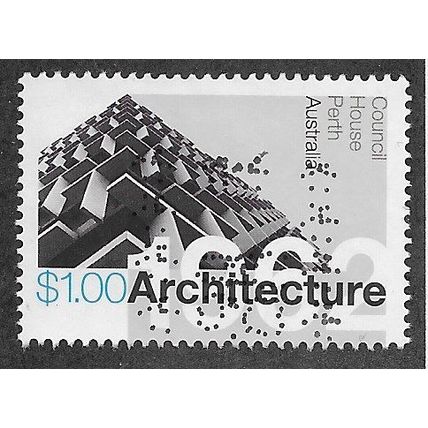 AUS 2007 $1.00 'ARCHITECTURE' FINE USED (EBID66-682)