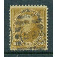 Used 283 10c Daniel Webster Just Clears M05392
