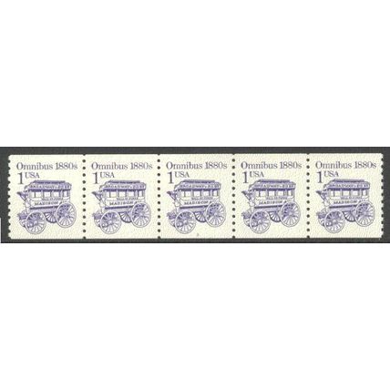 2225b 1c Omnibus Very Fine MNH Dry Gum PNC 3/5 B0310