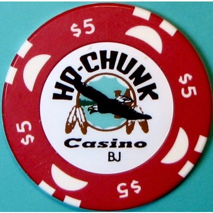 Ho-Chunk. $5 Casino Chip. Baraboo, WI. M20.