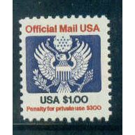 O132 $1 Eagle Fine MNH NA0357