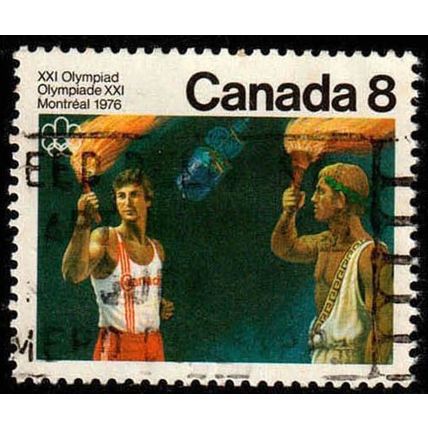 Canada 1976 Sport Olympic Games 8c Used Stamp