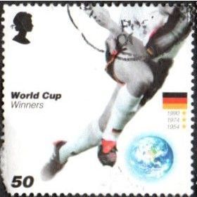 2006 FIFA World Cup, Germany 50p Value. Germany. Very Fine Used