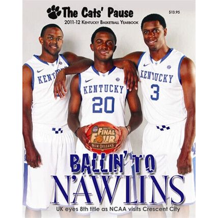 THE CAT'S PAUSE 2011-2012 KENTUCKY WILDCATS BASKETBALL YEARBOOK-FAST SHIPPING