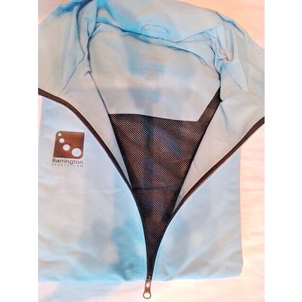 Barrington Sports 3XL Umpires Jacket Light Sky Blue Men's - Full Length Zip