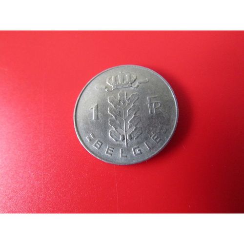 1973 BELGIUM ONE FRANC DUTCH TEXT FREE POST. AS