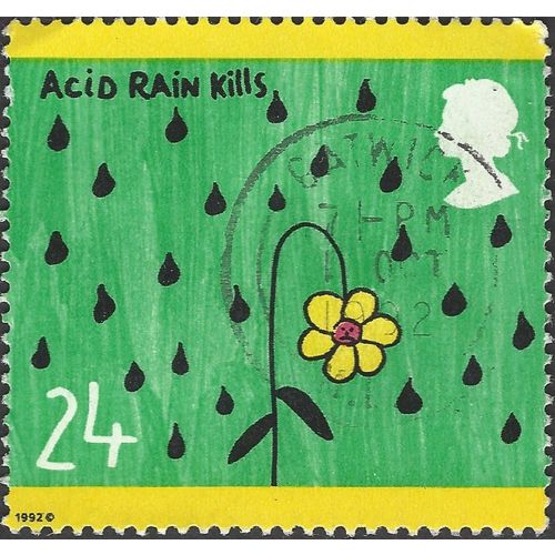 GB, Acid Rain Kills, green 1992, 24p, #2