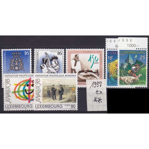 LUXEMBURG LUXEMBOURG [1997] Jahr ex ( **/mnh ) [02]