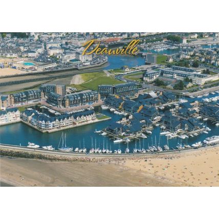 Deauville Port France Postcard unused VGC