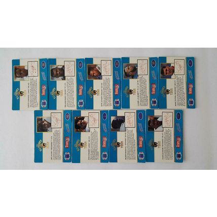 The Madden Team "Action Packed" 1991 Lot of 9 Football Cards in NM Cond.