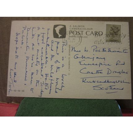 multiview, EXMOOR, used postcard. by J. Salmon Ltd. 1984 pm =