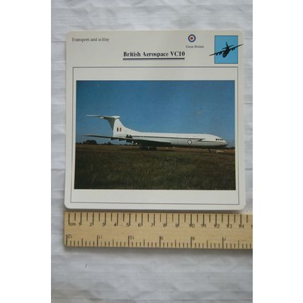 British Aerospace VC10 - GB - Transport & Utility - Collectors Club Card