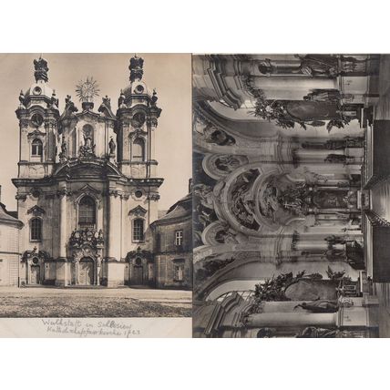 Wahlstatt In Schlesien Kath Pfarrkirche Kath Kirche 2x Postcard s