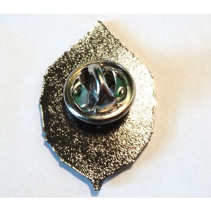 Stunning Peacock Feather Mythology Faith Symbol Metal Enamel Pin Badge NEW