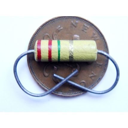 Dubilier 2.2MΩ, 1 Watt Carbon Resistors, Matt, x7. New Old Stock 1950’s 70’s