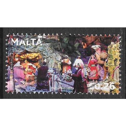 MALTA 2013 CHRISTMAS XMAS NATIVITY SCENE 26c USED