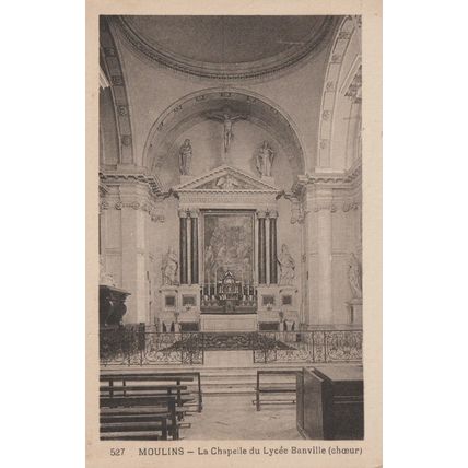 (03) ALLIER Moulins. La Chapelle du Lycée Banville (choeur) # 527