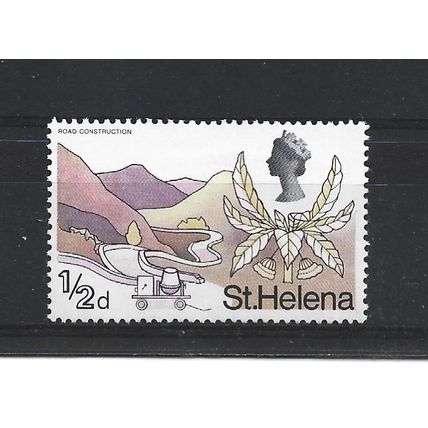 St Helena.SG226 1/2d Blue Gum Ecualyptus & Road Construction.Mounted Mint.May24
