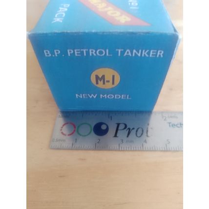Matchbox - M P 1 - Oversize Early BP Petrol Tanker Replica / Repro Box