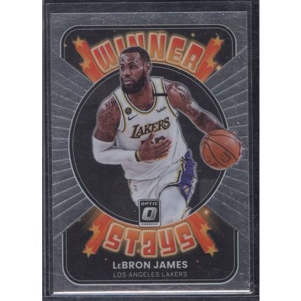 2021-22 Donruss Optic Winner Stays #3 LeBron James