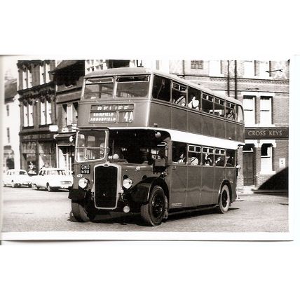 Black & White Photo of Thames Valley Traction Co. Ltd. - GNO 698 ex Eastern Natl