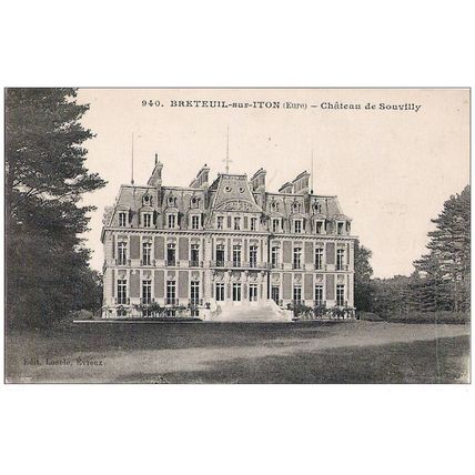 27 - Breteuil sur Iton - château de Souvilly