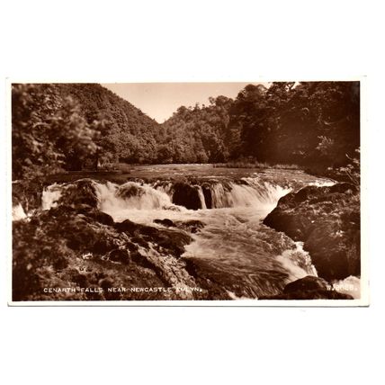W.2028 Cenarth Falls, Near Newcastle Emlyn - Postally Unused - Valentine & Sons