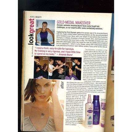 OLGA PAVLOVA SHAPE magazine 2004 HIGH SPEED TOTAL BODY MAKEOVER VTG EXC.