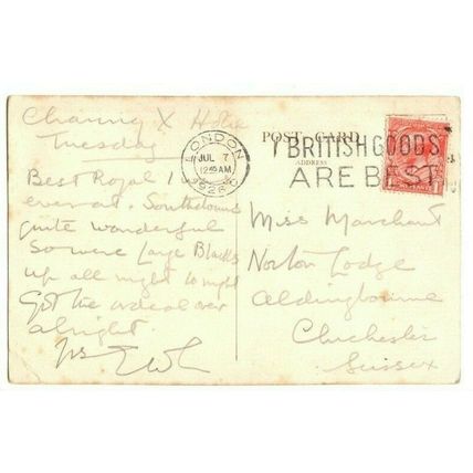 Wellington Arch & Entrance to Green Park + 1926 British Goods Are Best Postmark
