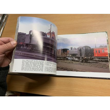 1983 "WESTERN STEAM IN COLOUR" RAILWAY TRAINS VINTAGE HARDBACK BOOK (P3)