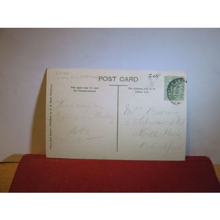 THE OLD CROSS, GARSTANG, LANCASHIRE . used antique postcard c.1905 =