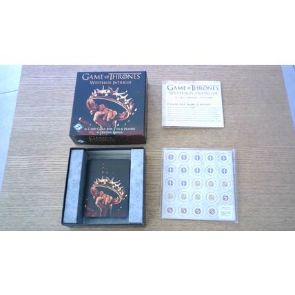 GAME OF THRONES: WESTEROS INTRIGUE Card Game