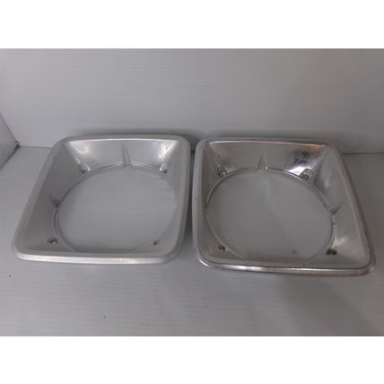 1974 - 1978 Dodge Van Headlight Bezels OEM Sportsman Tradesman 74 75 76 77 78