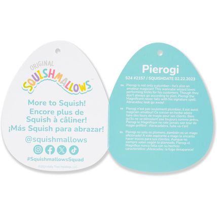 Squishmallows Original 24-Inch Pierogi Banana Monkey - Official Jazwares Plush (