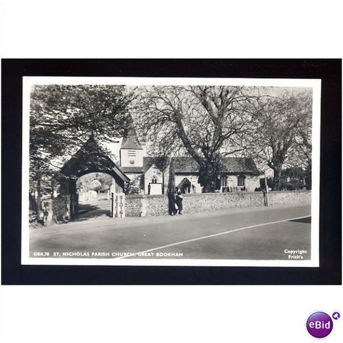 Surrey GREAT BOOKHAM Parish Church Postcard by Frith (GBK.70)