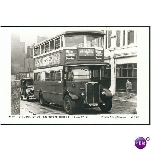 GB PC 1969 - London Transport Bus ST 73 London Bridge