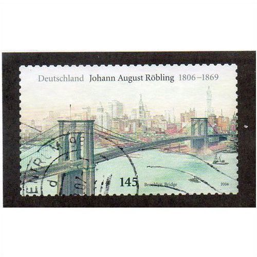 GER 2006 €1.45 (S/A) 'BROOKLYN BRIDGE ,NYC' FINE USED (EBID30-499)