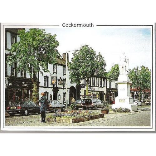 Cockermouth, Cumbria - Main Street - Pedley postcard