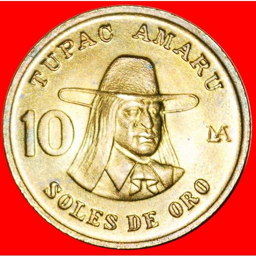 HAT: PERU ★ 10 SOLES OF GOLD 1978 MINT LUSTER! LOW START ★ NO RESERVE!