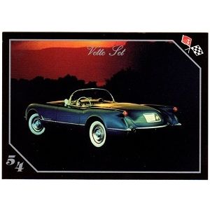 1991 Vette Set 100 Trading Card Set Of Corvettes By Collect-A-Card