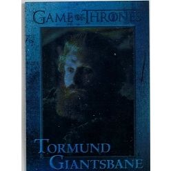GAME of THRONES season 3 FOIL card #74 TORMUND GIANTSBANE (2014)
